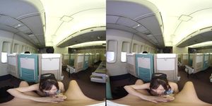 Mayu Suzuki - [KMVR-254] 'Big tits beautiful stewardess SEX service! ' (GearVR-HQ-PSVR-Oculus_180_sbs 3200x1600 60fps)