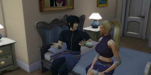 Sakura Encuentra a su amiga Ino con su Esposo Sasuke Cuarto Matrimonial Naruto Hentai NTR