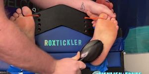 TICKLISH CHUBS - Its Matts turn to endure all the tickling torment from Ryan (MattTat3 , Ryan Foxx)