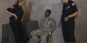 Police Fucks Teen Xxx Fake Soldier Gets Used As A Fuck Toy