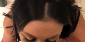 Audrey bitoni onlyfans blowjob