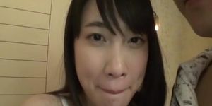 Lovely Asian girl enjoys home sex