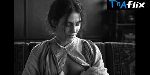 Victoria Carmen Sonne Breasts Scene  in The Girl With The Needle