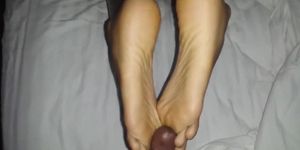 size 12 footjob