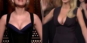 Sydney Sweeney Breasts Scene  in Saturday Night Live (Scarlett Johansson)