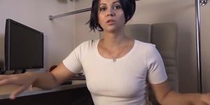 Kristina Slut'S Broken Cunt Squirts Rough In Solo Masturbation