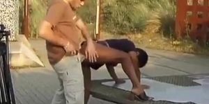 Skinny Indian Milf Fucked In A Threesome