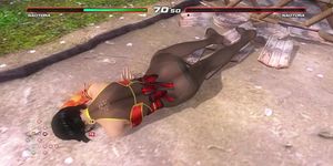 doa5lr naotora ryona by kick