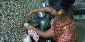 Desi Indian Hot Wife Deluwara Khatun Cooking and Fucking in HD