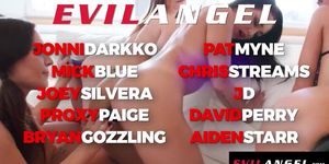 EVILANGELOFFICIAL - EVILANGEL Erotic Threesome Fantasies Compilation   Hardcore Anal Threeways (David Perry, Rebecca Volpetti)