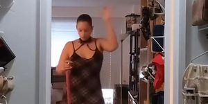 Dascha Polanco Butt Scene  in Dascha Polanco Twerking While Cleaning