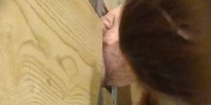 Amateur wife gloryhole