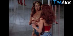 Lynda Carter Breasts Scene  in Wonder Woman