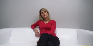 Czech Blonde Milf Sandra POV