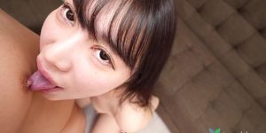 Hot Asian girl Mio Ito is moaning while having hardcore sex.