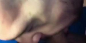 Public WC Blowjob by Amateur Cum Sucker