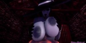 Realistic 3D Hentai: Lady Dimitrescu Big Tits Pov Boobjob & Cowgirl Creampie - Resident Evil Anime Porn