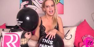 Vnaroxierae Fetish Queen Black Birthday Balloons Gapfill Public Use Porn