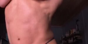 Veiny lats, muscle armpits