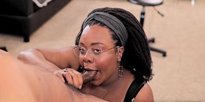 Ebony Bbw Gets Face Painted And Fucked