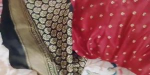 Desi wife in saree fucked rough - hot romance creampie - part