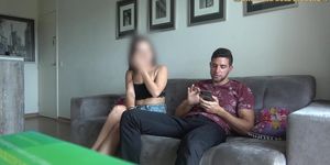 Hot Gold Digger Teen From Brazil Gets Punished With No Mercy