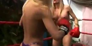 MILF Tanya Is Beaten In Boxing and Wrestling Match By Younger Blonde