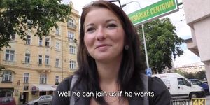 Good-looking Chick Couldn\'t Say No To Handsome Guy With Cash