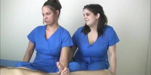 Nurses Gets Massive Cumshot