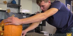 MATURE4K. A Pumpkin Pie classic big boobs (Lilian Black)