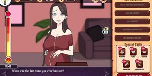 HR- FUCKING A PREGNANT APPLICANT (Visual_Novel )