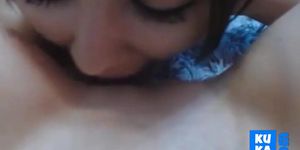 Lesbian Webcam Close Up Cunnilingus