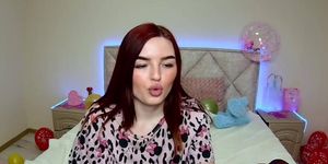 Cute redhead girl NicolPot chats on webcam live solo show