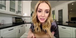 Skinny Blonde Charlotte Sins With You In The Kitchen Vr Porn (Carlota Teen)