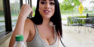 Victoria June Big Tits Public Pickup