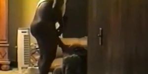 Black Amateur Spanks His Best Fan Hard