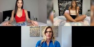 Emily Willis And Gia Derza Makes Gia'S Step Mom Wet Via Webcam! Feat. Cory Chase (Show Gurl, Emily Chase)