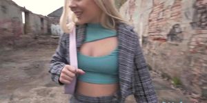 Public Agent Blue Eyed Blonde British Babe Takes A Big Czech Dick In Her Wet Pussy (Blue Eyes, EllieShou EllieShou)