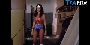 Lynda Carter Breasts Scene  in Wonder Woman