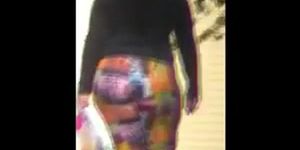 Chick From The Projects Ass Booty Butt Culo Spandex