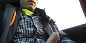 Wanking in the Car