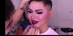 Asian Princess: Emo Crossdresser's Vintage Webcam Show