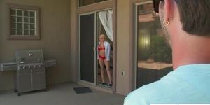 Blonde Luna Star Fucking In The With Her Bubble Butt (Lucas Frost, Sweet Angelina, Juliana Grandi)