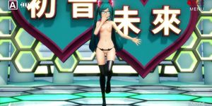 Hatsune Miku hentai show