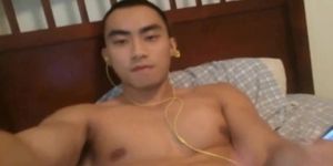 Chinese boy jerking off