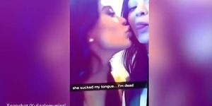 Kylie Jenner 'sucks Kendall's tongue' on intimate Snapchat - Daily Mail Online[via torchbrowser.com]