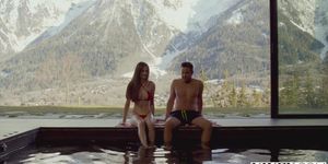 VIXEN Ski Bunny Sonya Has Passionate Sex In The Alps - Sonya Blaze (Alberto Blanco)