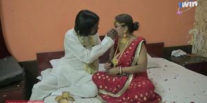 Hot Indian First Night Sex After Wedding