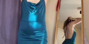 Mini Dress - Simone Soros Try On With No Panties