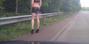 Outdoor Crossdresser Fun